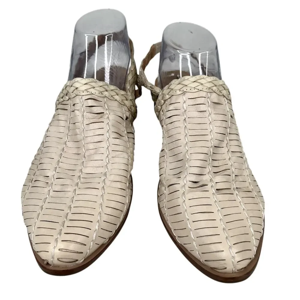Kelsi Dagger Brooklyn Spencer Slingback Mule Macaroon Cream 10